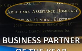 Sun City Home Owners Association (SCHOA) Business Partner of the Year