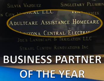 Sun City Home Owners Association (SCHOA) Business Partner of the Year