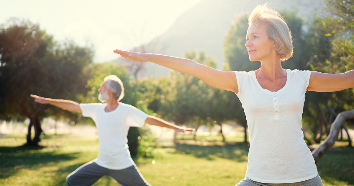 Yoga can help seniors stay fit and healthy