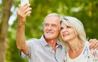 Social media can keep your senior loved one mentally engaged and social.