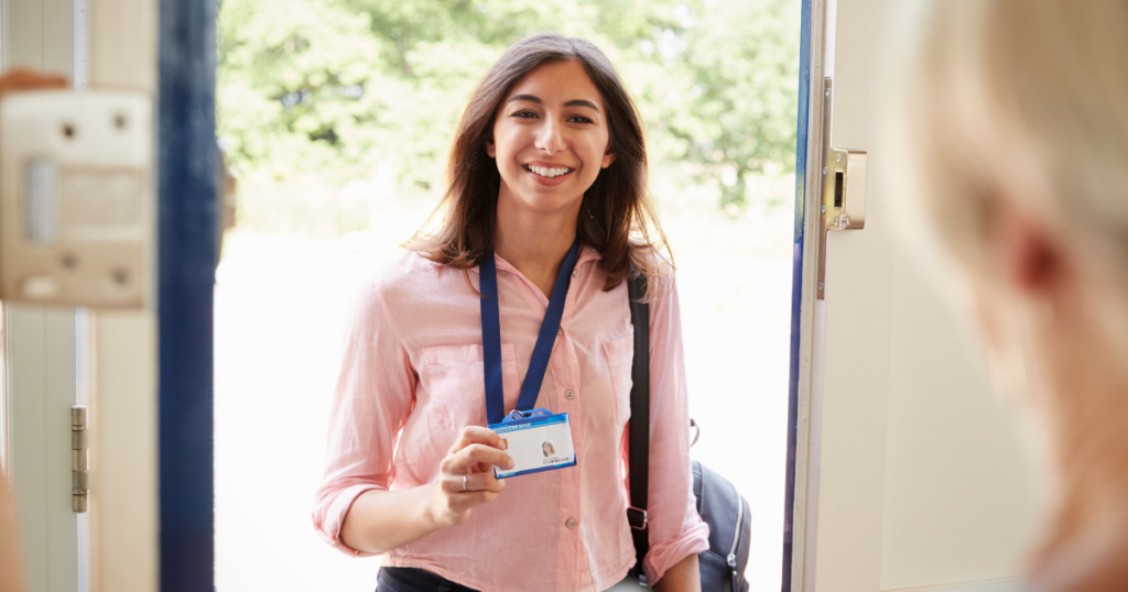 A woman has expanded her senior care career and enjoys it as she helps others in their homes.